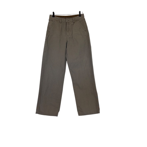REI Other - REI Co-op Mens Organic Cotton Canvas Work Pants Brown Khaki 29x30 Straight Leg